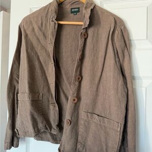 Brown Casual Men's Jacket
